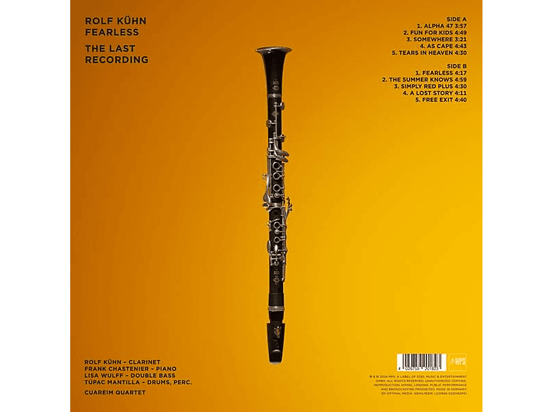 Rolf Kühn - Fearless [CD] — Foto 2 von 2