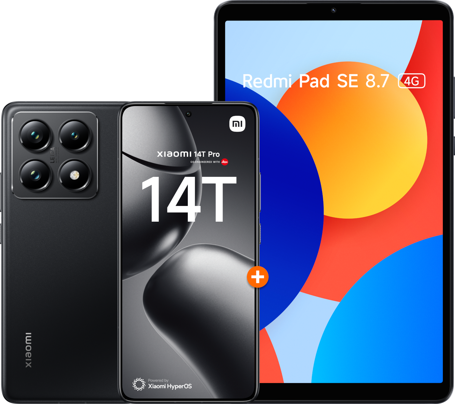 Xiaomi Smartphone 14t Pro - 512gb + Redmi Pad Se 8.7 4g 64gb 512 Gb Zwart