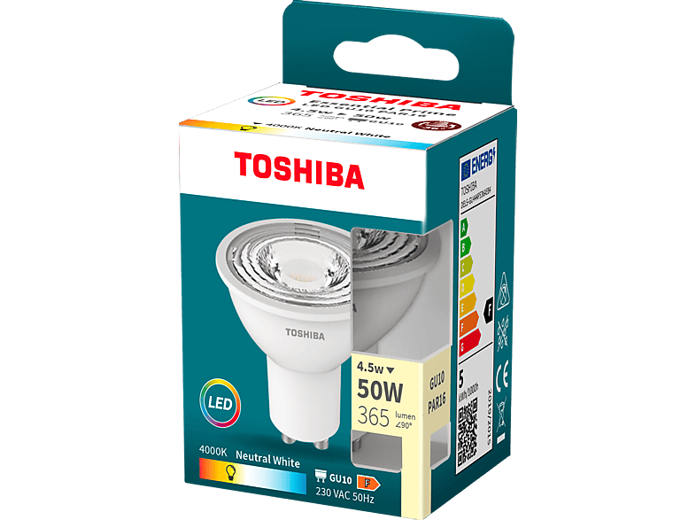 Żarówka LED TOSHIBA Essential Prime G10 365lm 4,5W 4000K – zdjęcie 2