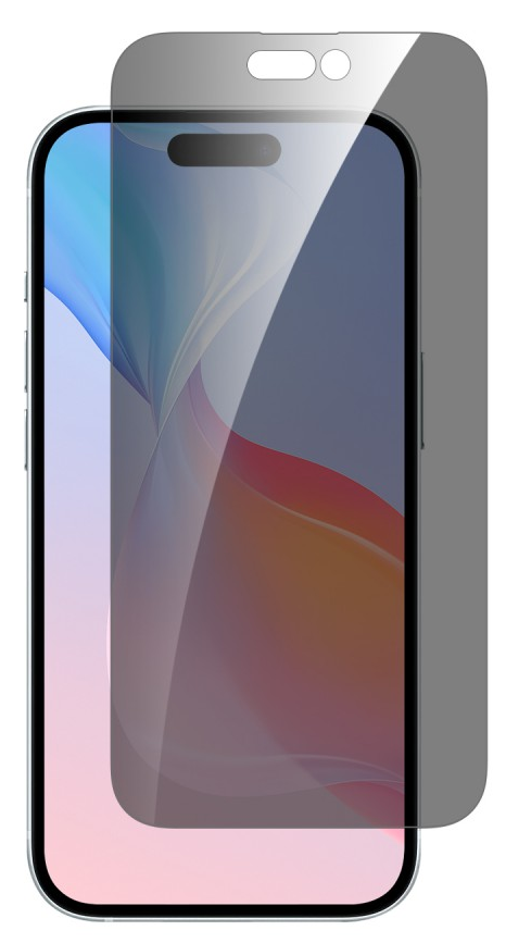 CELLECT iPhone 16/15 betekintésmentes üvegfólia (LCD-IPH16-PRIVACY)