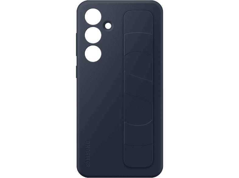 Samsung Standing Grip Case Backcover, für Samsung Galaxy S24 FE, Blue Black; Schutzhülle