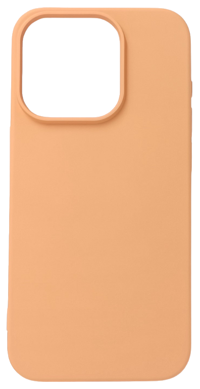 CASE AND PRO iPhone 16 Plus premium szilikon tok, narancs (PREM-IPH16P-O)