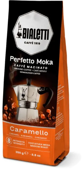 BIALETTI Moka Perfetto Karamell őrölt kávé 250 g