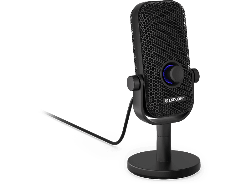 ENDORFY Solum Voice S asztali talpas mikrofon, USB Type-C, fekete (EY1B013)