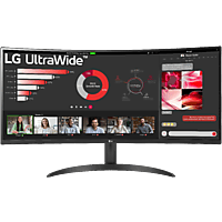 MediaMarkt LG UltraWide 34WR50QK-B - 34 inch - 3440 x 1440 (Ultrawide Quad HD) - VA-paneel aanbieding