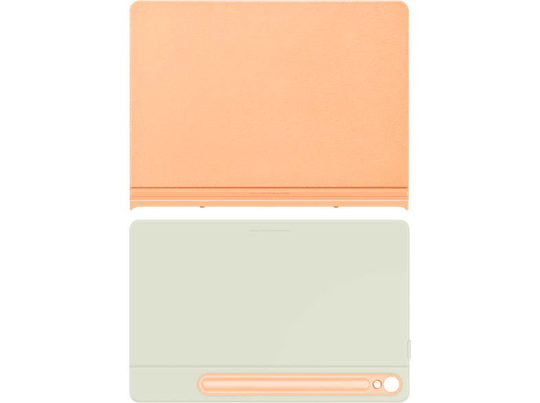 SAMSUNG Smart Book Cover EF-BX710 Tablethülle, für Galaxy Tab S9, Galaxy Tab S9 FE, Orange