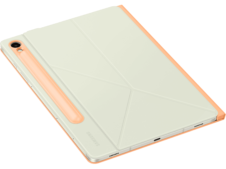 SAMSUNG Smart Book Cover EF-BX710 Tablethülle, für Galaxy Tab S9, Galaxy Tab S9 FE, Orange — Foto 2 von 5