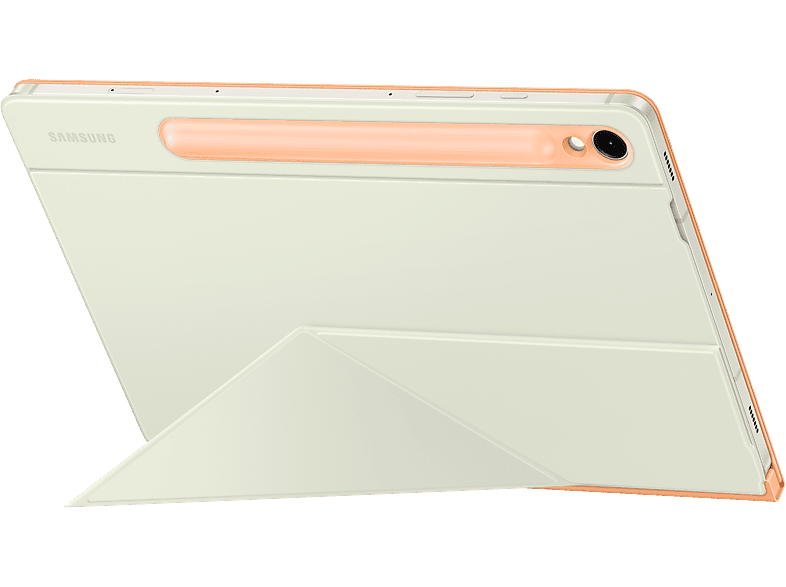SAMSUNG Smart Book Cover EF-BX710 Tablethülle, für Galaxy Tab S9, Galaxy Tab S9 FE, Orange — Foto 4 von 5