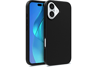 CASE AND PRO GoGreen iPhone 16 Plus újrahasznosított tok, fekete (GREEN-IPH16P-BK)