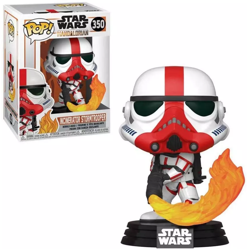 FUNKO POP Star Wars: The Mandalorian - Incinerator Stormtrooper figura