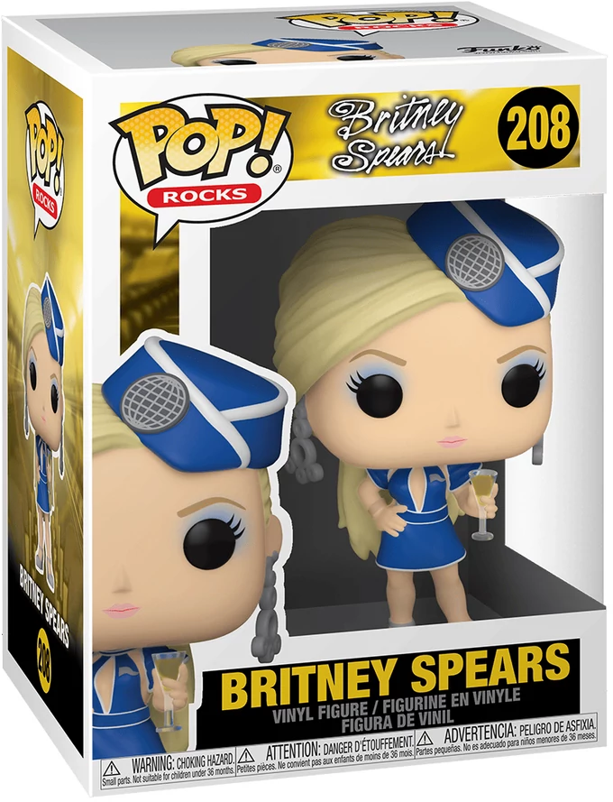 FUNKO POP Rocks: Britney Spears stewardess figura