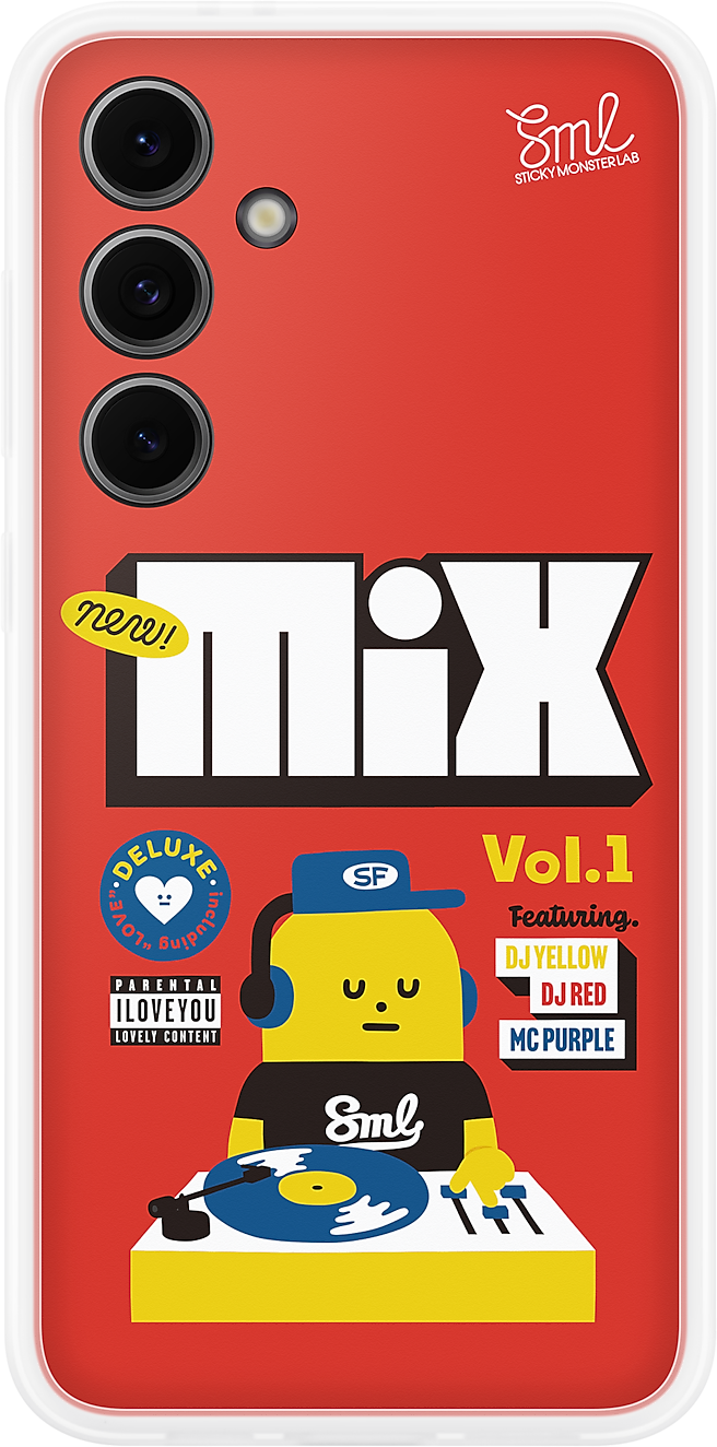 SAMSUNG Galaxy S24 FE Flipsuit tok, piros (EF-MS721CREGWW)