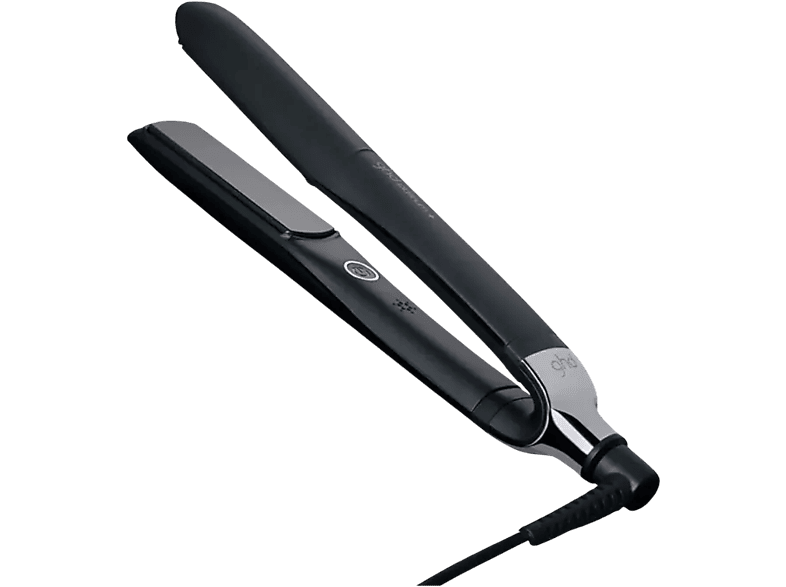 Plancha de pelo - ghd Platinum+, Cerámica, 185ºC, Tecnología predictiva Ultra-zone™, Negro