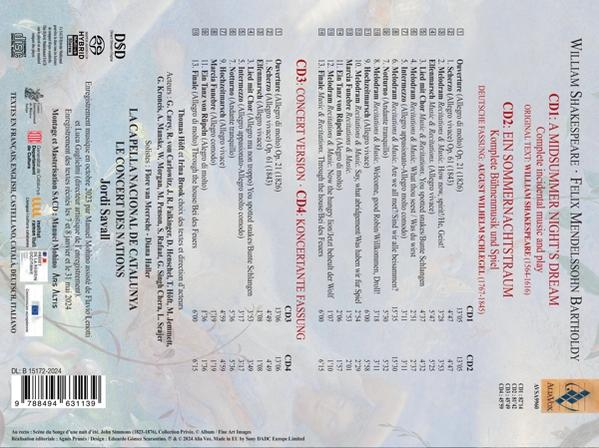 CD-Hülle mit Text in verschiedenen Sprachen und weißem Hintergrund.