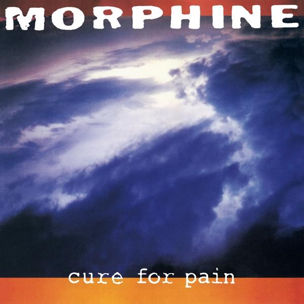 A Morphine - Cure for Pain album borítója. Sötét égbolt, narancs és lila színek.