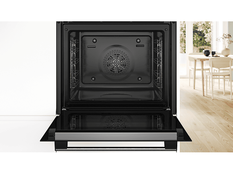 BOSCH HBG578BS3, Backofen (Einbaugerät, 71 l, 594 mm breit), Serie 6
