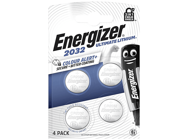 ENERGIZER CR2032 ULTIMATE LITHIUM COIN Lithium 235 mAh Knopfzelle