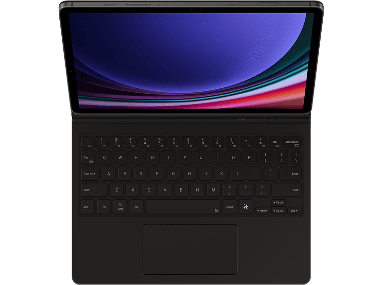 SAMSUNG Book Cover Keyboard - AI Key (CH Layout) Tablethülle mit Tastatur Schwarz