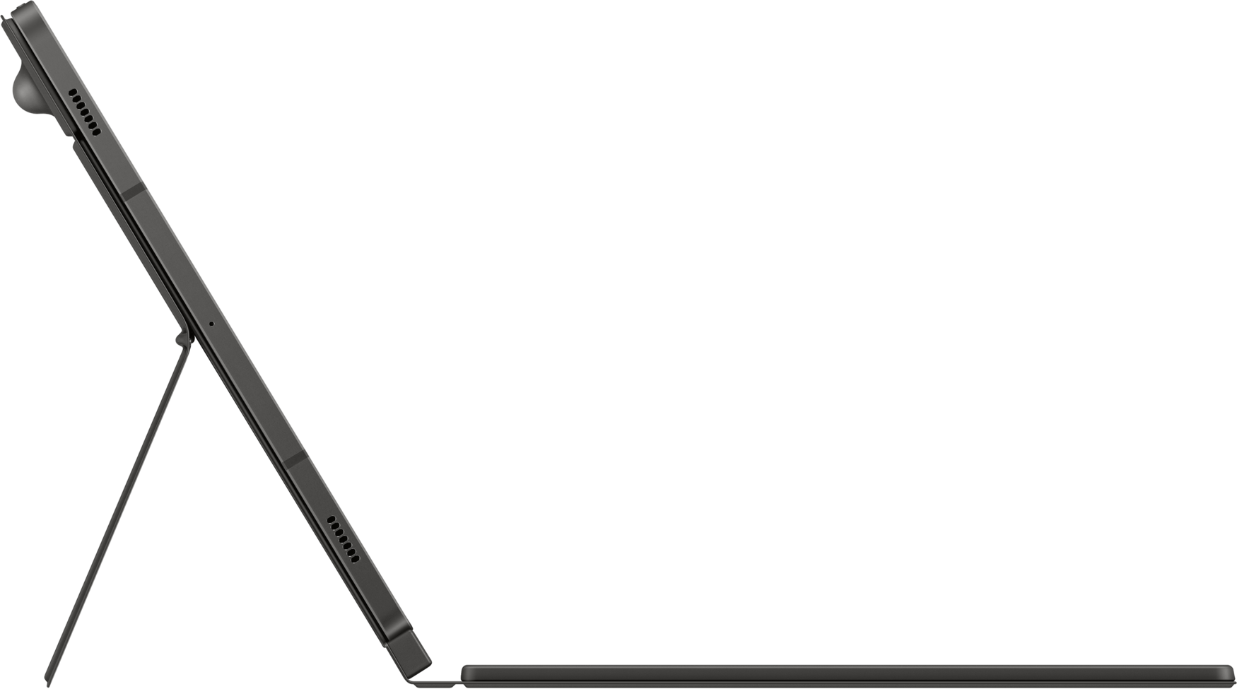 SAMSUNG Book Cover Keyboard - AI Key (CH Layout) Custodia per tablet con tastiera Nero