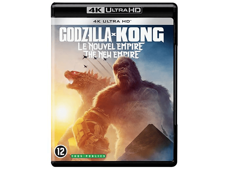 Warner Home Video Godzilla X Kong: The New Empire 4k Blu-ray