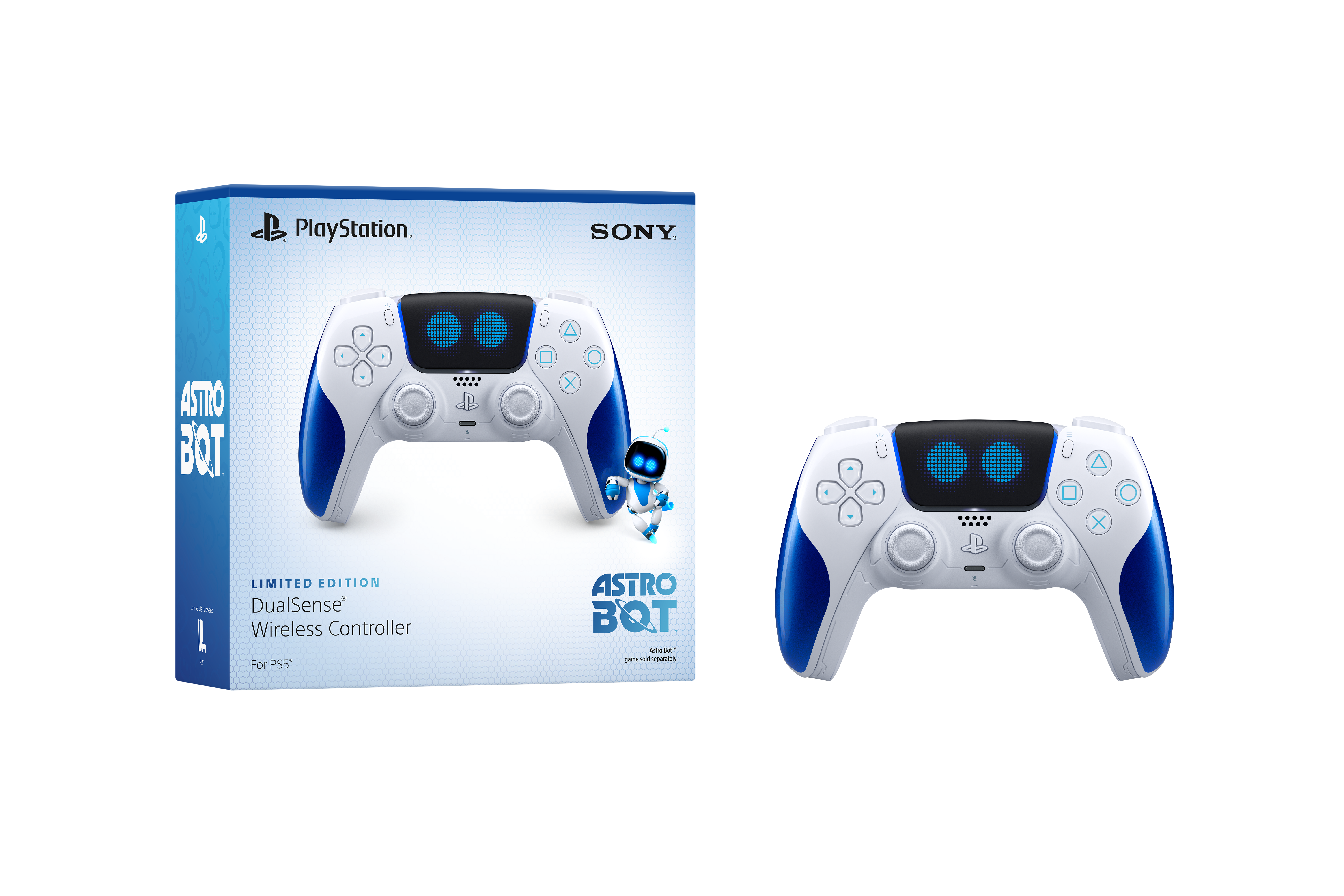 SONY Playstation Dualsense/Astro Bot Kontrol Cihazı Mavi Beyaz