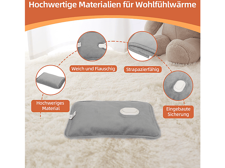 SHX SHXWBGR-EU Elektrische Wärmeflasche — Foto 5 von 5