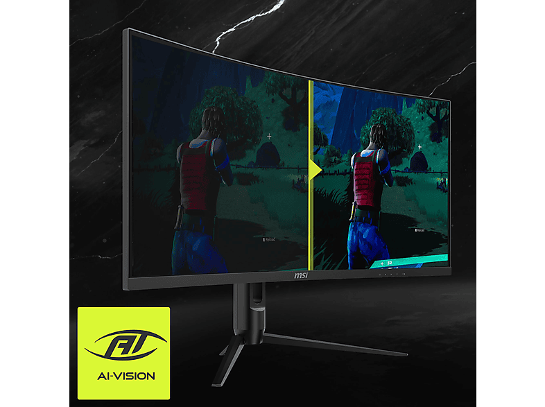 MSI MAG 342CQRDE E2 34 Zoll UWQHD Gaming Monitor bei MediaMarkt