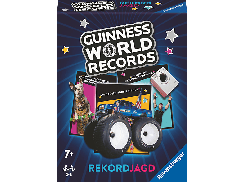 RAVENSBURGER Guinness World Records - Rekordjagd Kartenspiel Mehrfarbig