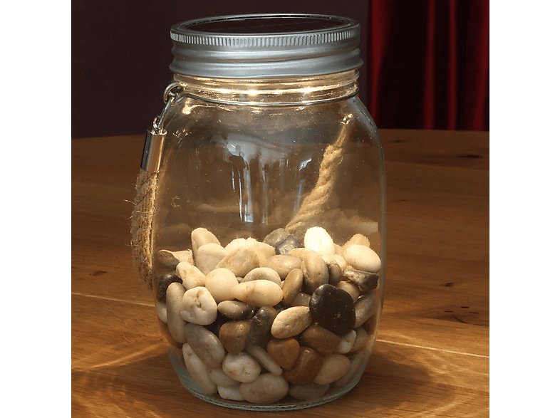 SEECODE Maritimes Lichtglas Leuchte Warmweiß