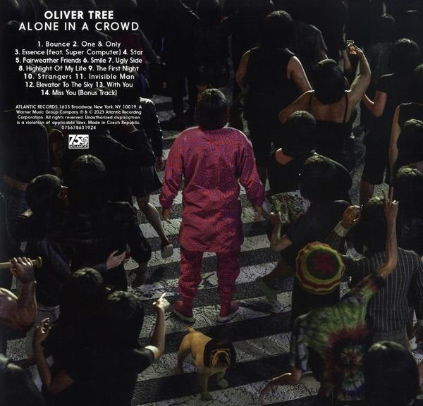 Oliver Tree Alone in a Crowd album borító.
