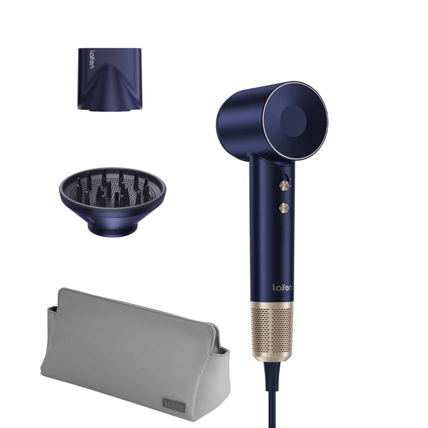 Laifen Swift Premium Föhn Blauw / Goud afbeelding