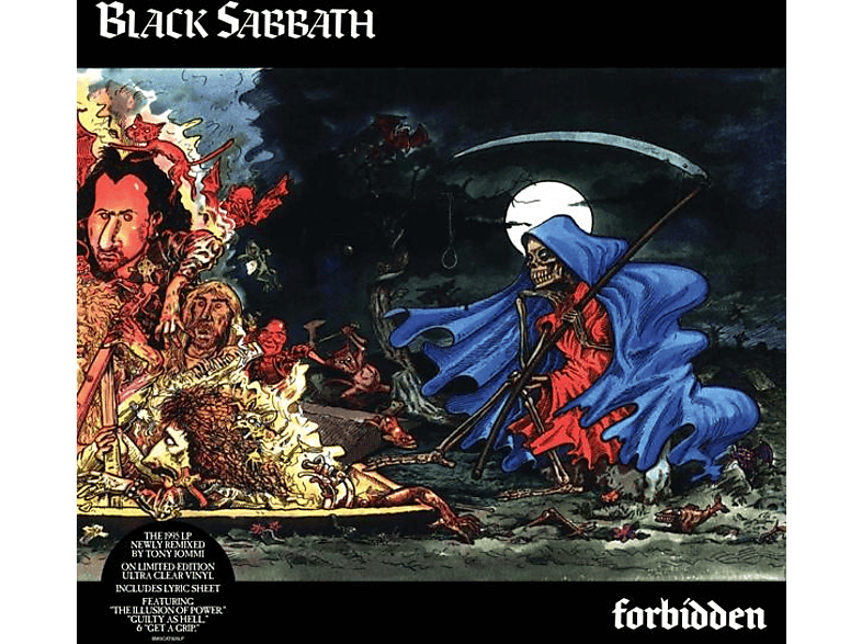 Black Sabbath Forbidden LP