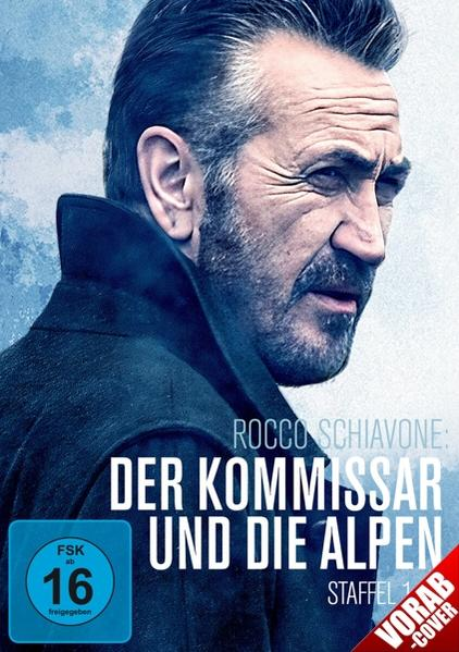 DVD-Cover: Das Profil eines Mannes, mit Text auf Italienisch.