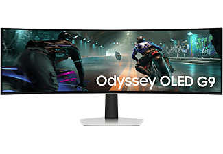 SAMSUNG Odyssey G9 OLED S49DG910SUXEN 49'' Ívelt DQHD 144 Hz 32:9 FreeSync OLED Gamer Monitor