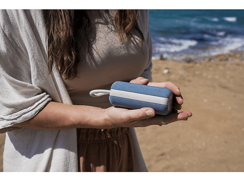 Peaq PPA 106-BL Bluetooth Lautsprecher, Blau — Foto 3 von 5