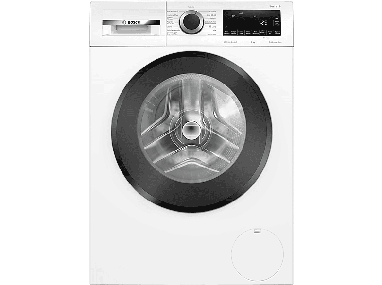 Bosch Wgg244Z0It Lavatrice, Caricamento frontale, 9 kg, 58,8 cm, Classe A