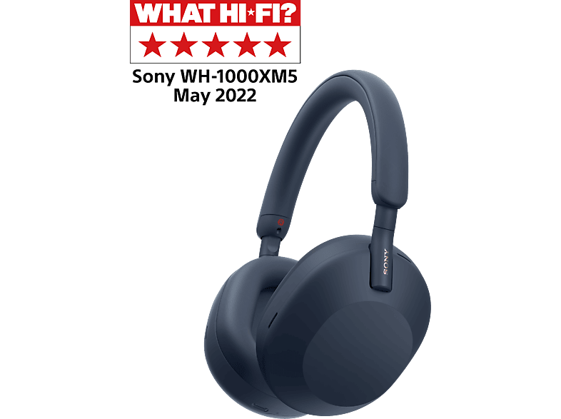 SONY WH-1000XM5L Bluetooth vezeték nélküli, zajszűrős fejhallgató, éjkék (WH1000XM5L.CE7)