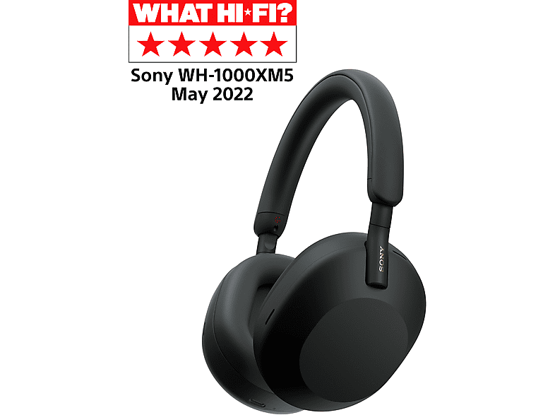 SONY WH-1000XM5B vezeték nélküli, zajszűrős fejhallgató, Bluetooth, fekete