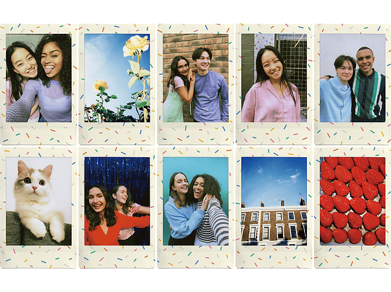 FUJIFILM instax Film Sprinkles Sofortbildfilm