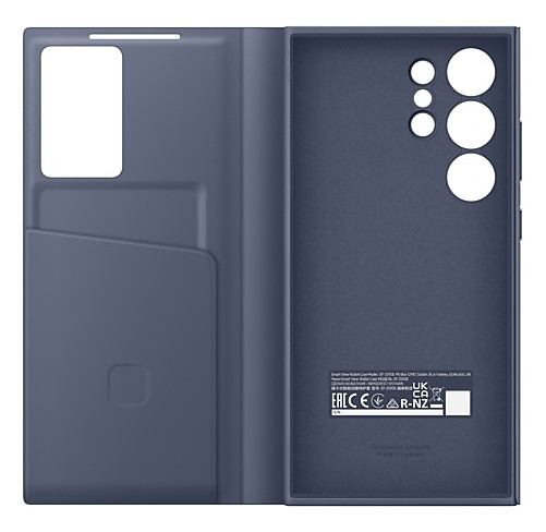 Etui SAMSUNG Smart View Wallet Case do Galaxy S24 Ultra EF-ZS928CVEGWW Fioletowy