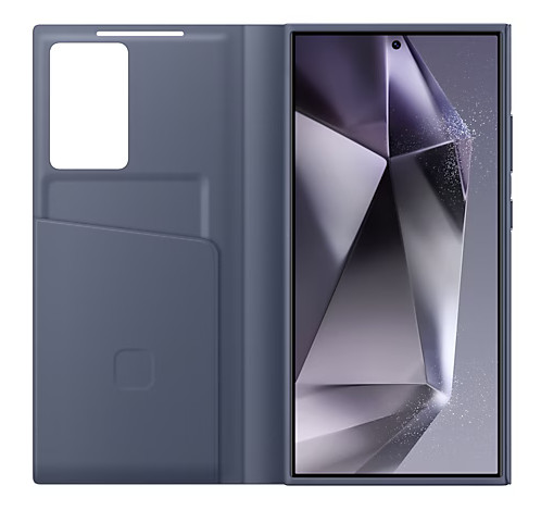 Etui SAMSUNG Smart View Wallet Case do Galaxy S24 Ultra EF-ZS928CVEGWW Fioletowy