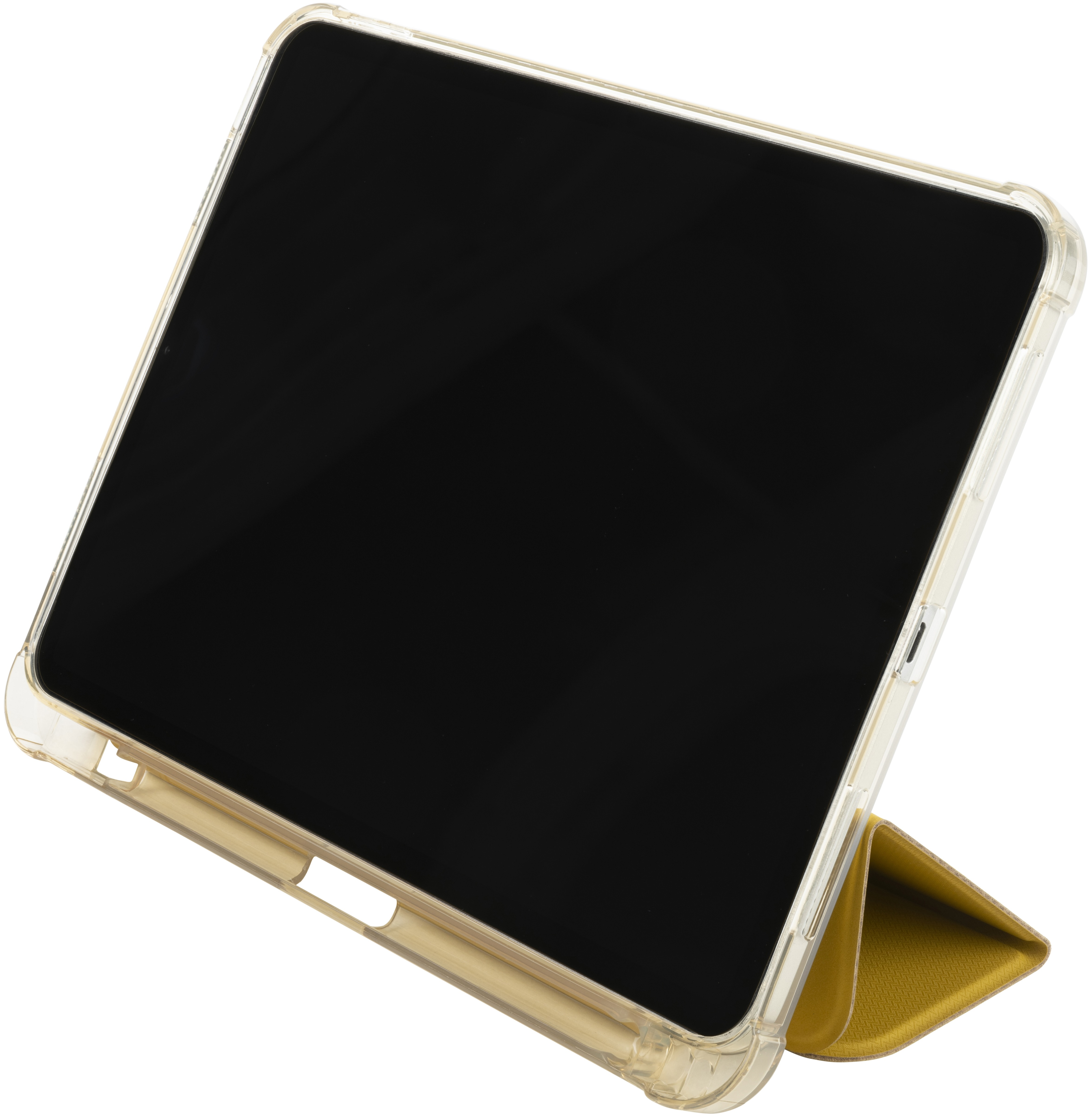 Four argenté avec affichage numérique indiquant l'heure et les réglages. Boutons et molettes visibles.
