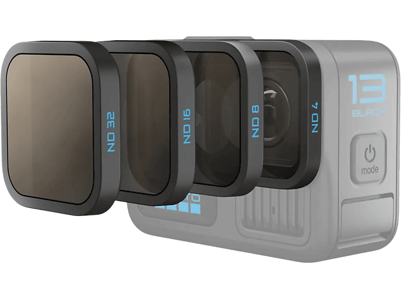 GoPro Neutralfilter für Hero Black 13 4er-Pack; Kamera Filter
