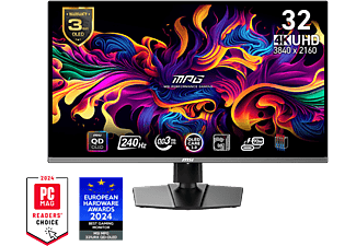 MSI MPG 321URX 31,5'' Sík 4k 240 Hz 16:9 FreeSync QD-OLED Gamer Monitor