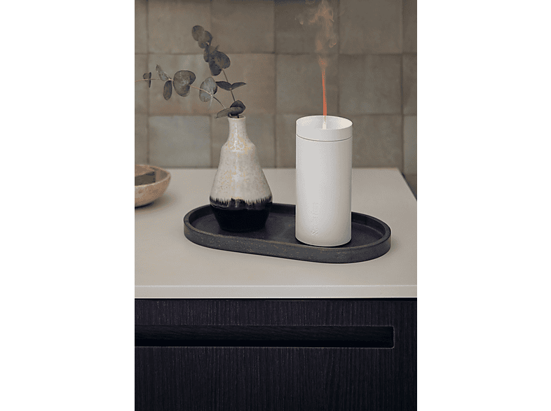 Stadler Form Lucy mobiler Bedufter, Aroma Diffuser mit Akku und Flammeneffekt, Weiß — Foto 4 von 5