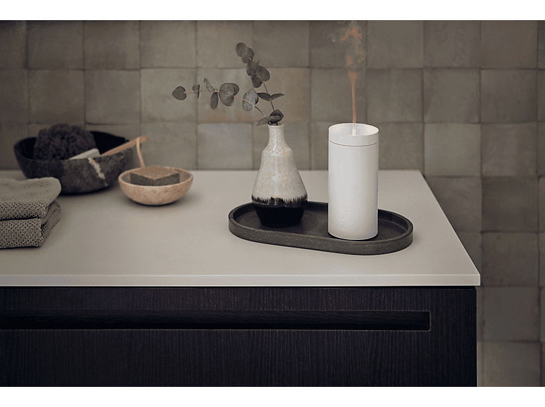 Stadler Form Lucy mobiler Bedufter, Aroma Diffuser mit Akku und Flammeneffekt, Weiß — Foto 5 von 5
