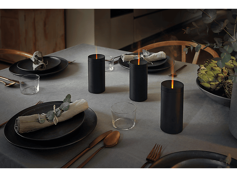 Stadler Form Lucy mobiler Bedufter, Aroma Diffuser mit Akku und Flammeneffekt, Schwarz — Foto 5 von 5