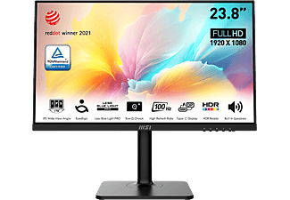 MSI MODERN MD2412P 23,8'' Sík FullHD 100 Hz 16:9 Adaptive-Sync IPS LED Monitor