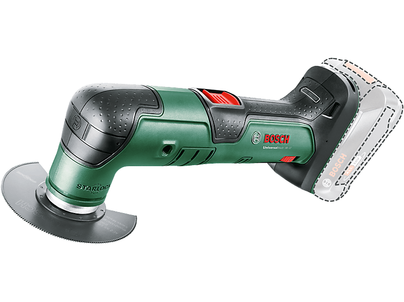 BOSCH UniversalMulti 18V-32 akkus multifunkcionális gép, akku és töltő nélkül (0603105000)