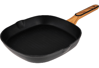 BERGNER BG-56041-GY Grill serpenyő, 28cm